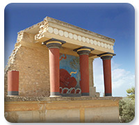 Knossos palace from Minoan Crete