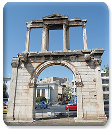 Hadrian's Arch from 132 AD