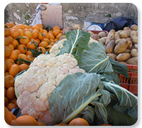 Vegetables in Symi, Greece